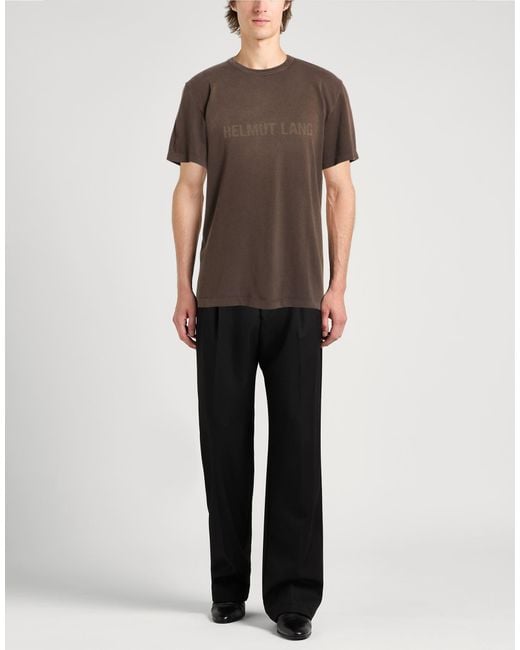 Helmut Lang Brown T-Shirt for men