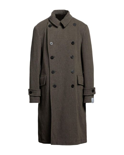 Caruso Gray Coat for men