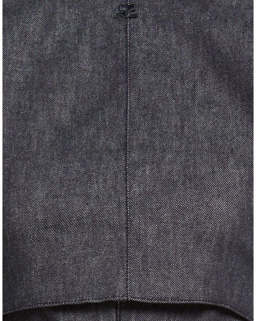 Courreges Gray Top