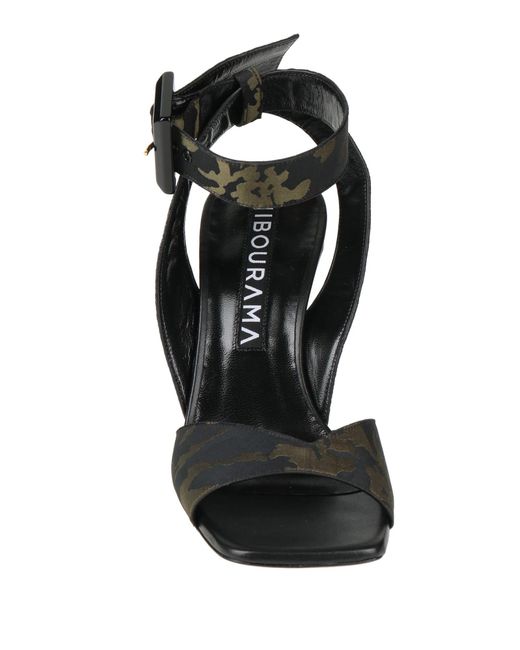 HIBOURAMA Black Sandals