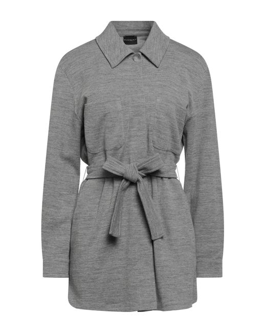 Pennyblack Gray Overcoat & Trench Coat