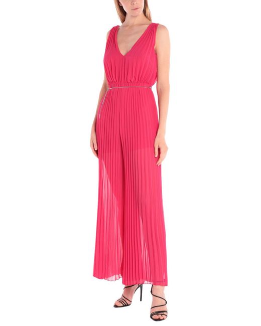Guess Synthetic Jumpsuit in Fuchsia 