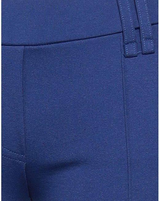 Plein Sud Blue Cropped Pants