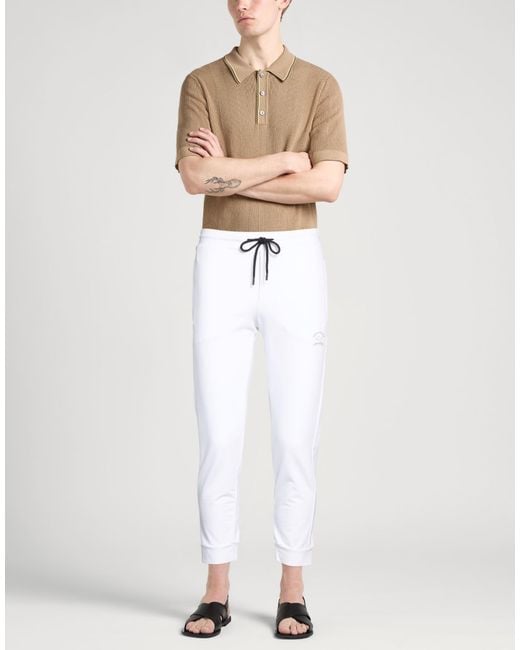 Paul & Shark White Pants for men
