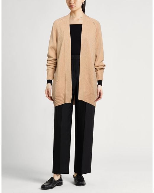 Agnona Natural Camel Cardigan Cashmere