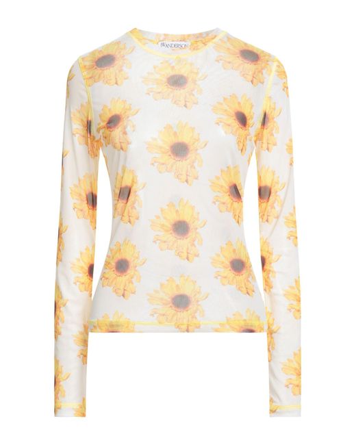 J.W. Anderson Metallic T-Shirt Recycled Polyester, Elastane