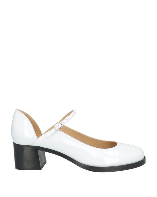 A.P.C. White Pumps