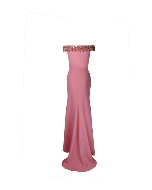 Jenny Packham Pink Langes Kleid