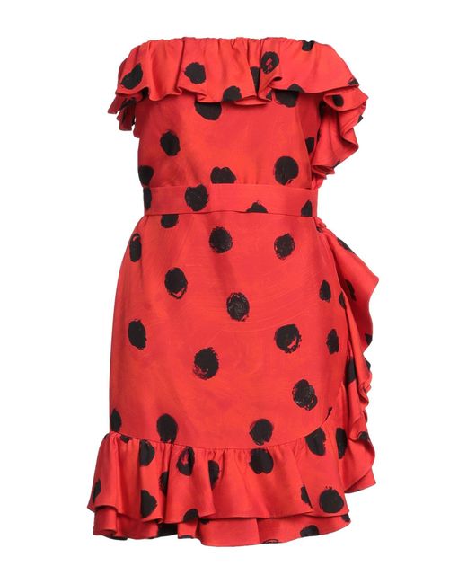 Moschino Red Mini Dress