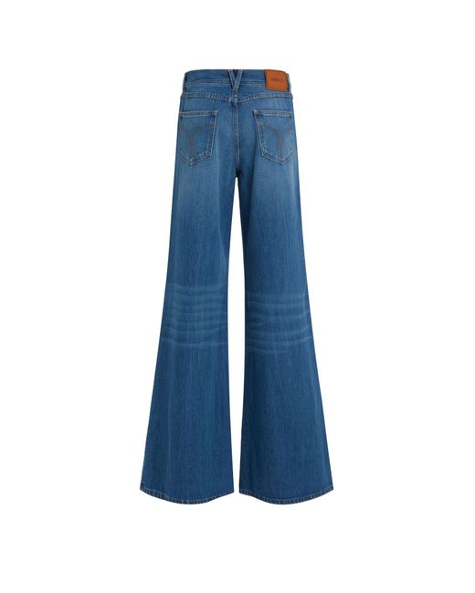 Pantaloni Jeans di Versace in Blue