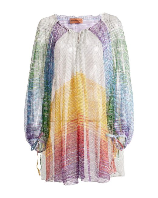 Missoni Blue Sky Cover-Up Rayon, Polyamide, Polyester