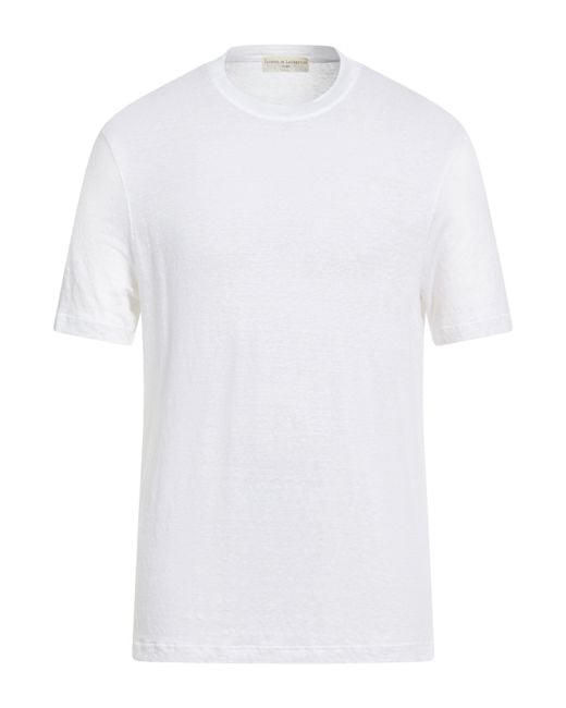 FILIPPO DE LAURENTIIS White T-Shirts for men