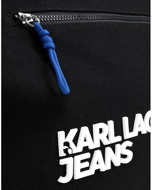 Karl Lagerfeld Black Duffel Bags for men