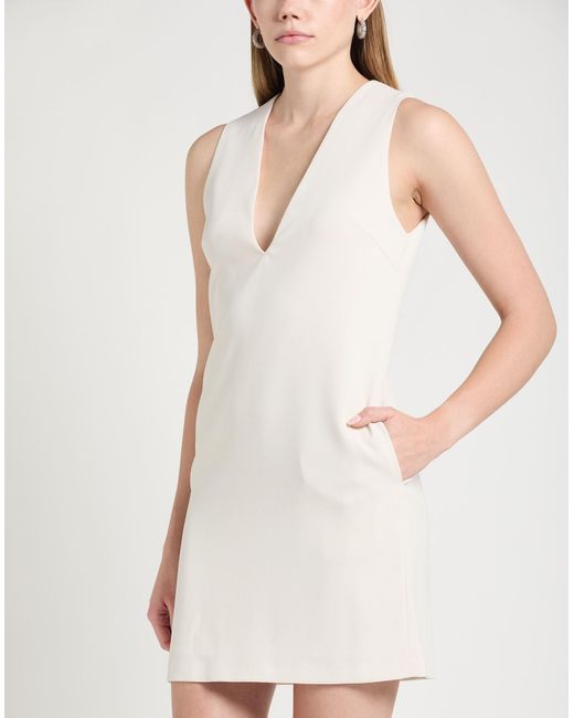Pinko White Ivory Co-Ord Polyester, Elastane