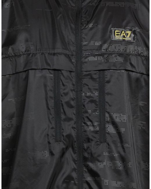 EA7 Black Jackets for men