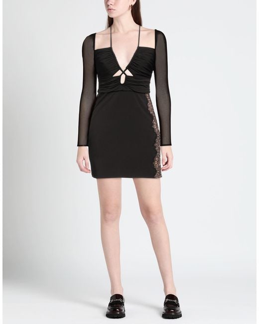 Self-Portrait Black Mini Dress