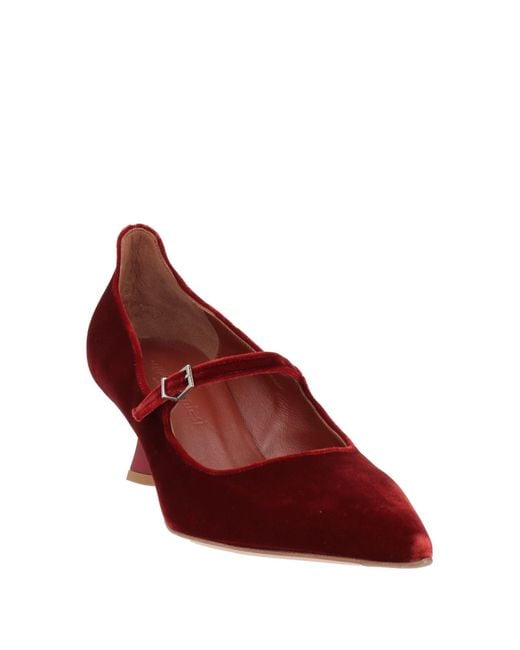 Sergio Levantesi Red Pumps