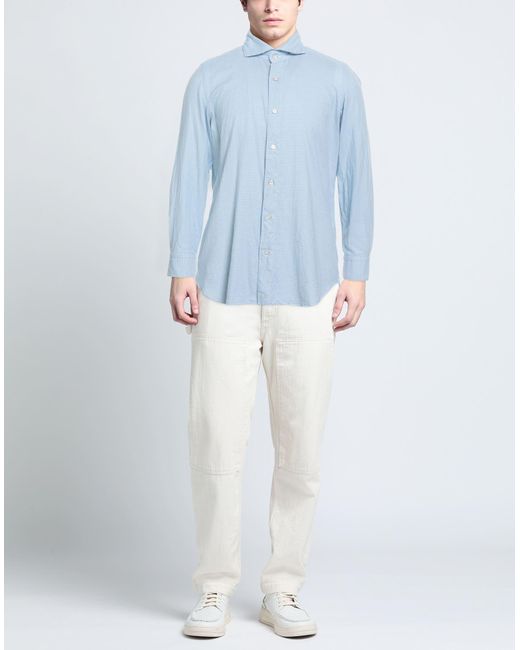 Finamore 1925 Hemd in Blue für Herren