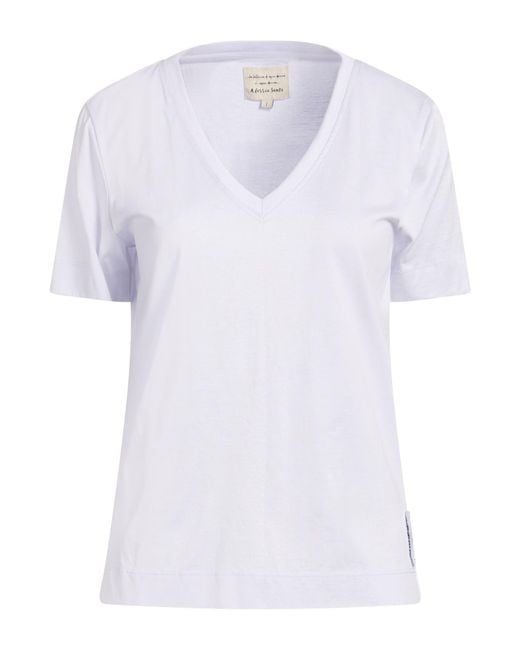 ALESSIA SANTI White T-Shirt Cotton