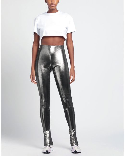 Blumarine Gray Leggings