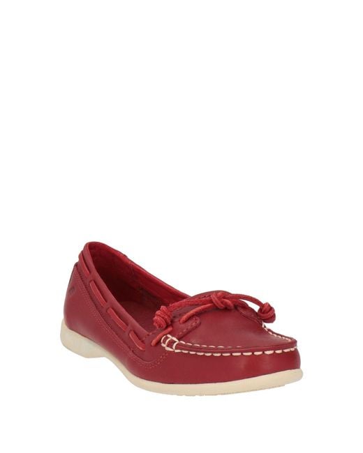 Sebago Red Mokassin