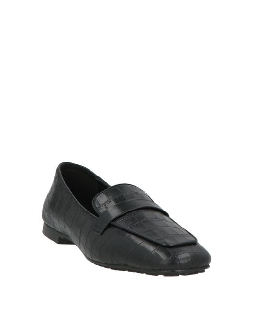 SEBAS. Black Loafers Leather