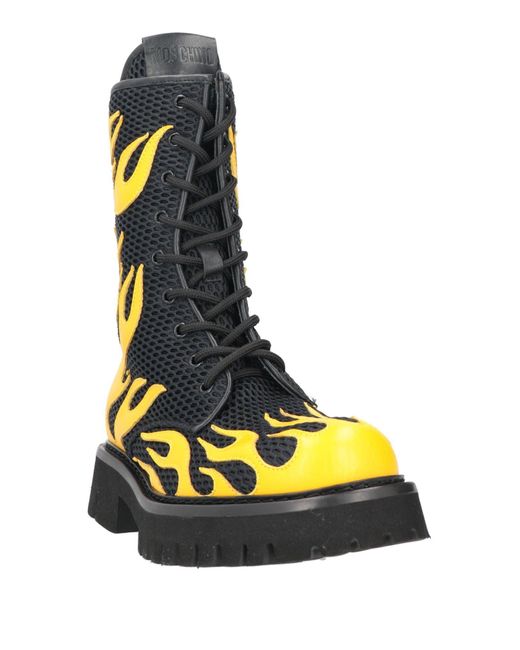 Moschino Yellow Boot for men