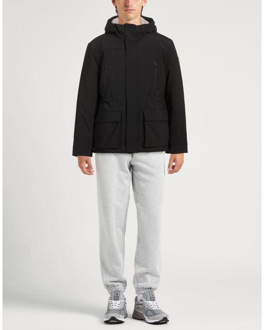 Ice Iceberg Black Coat for men