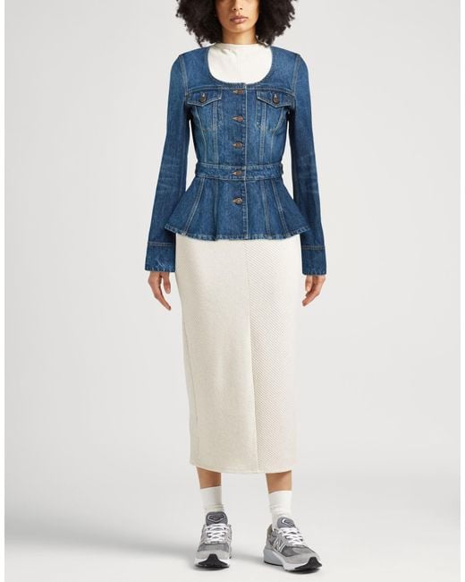 Chloé Blue Denim Outerwear