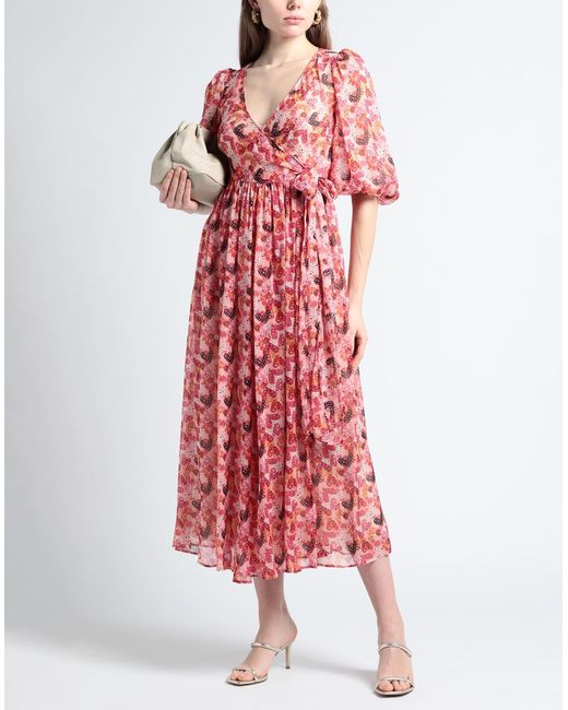 RED Valentino Red Midi Dress