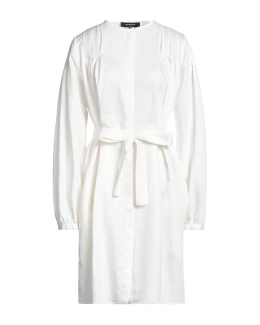 Rochas White Mini Dress
