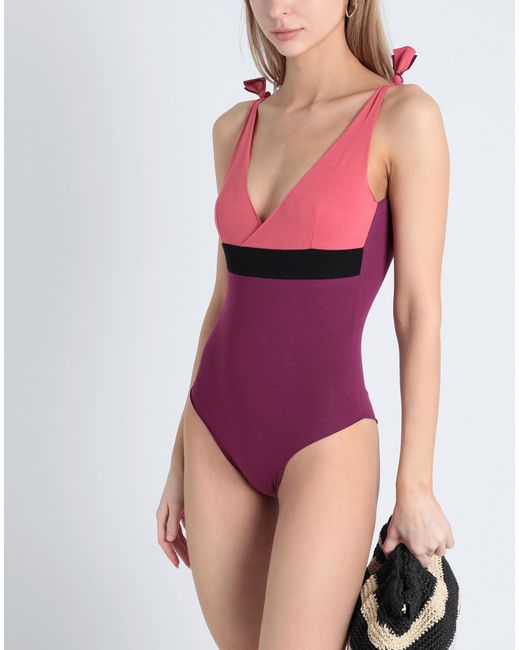 ISOLE & VULCANI Pink One-piece Swimsuit