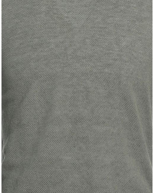 Zanone Gray Sweater for men