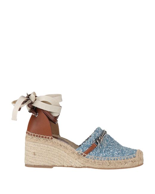 Stella McCartney Blue Espadrilles