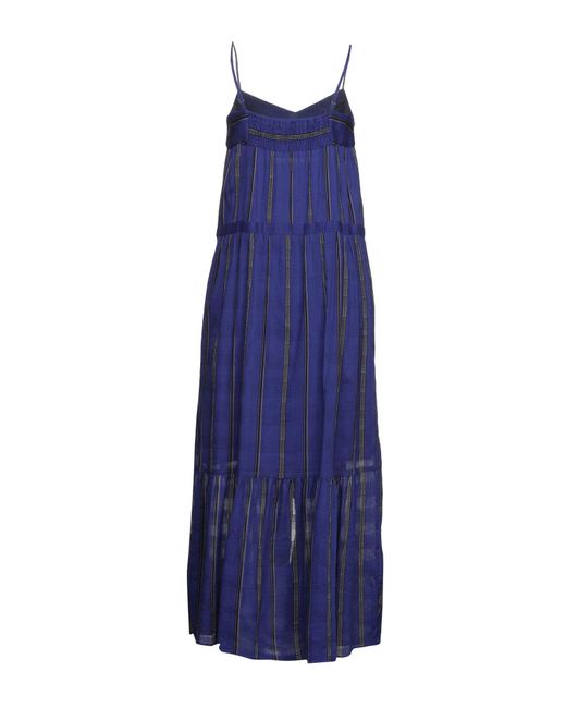 robe longue bash bleu