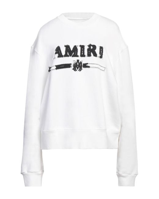 Amiri White Sweatshirt