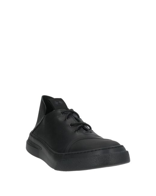 Bruno Bordese Black Sneakers Leather for men