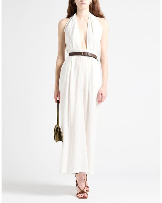 Dixie White Jumpsuit Modal, Polyester