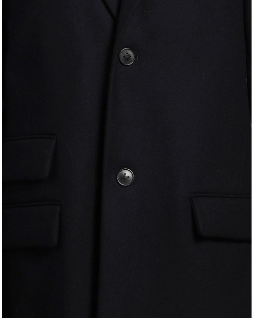 Zadig & Voltaire Black Coat Wool, Polyamide for men
