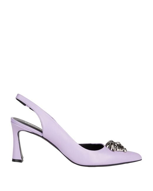 Versace Metallic Pumps