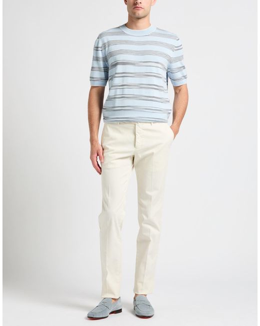 PT Torino White Trouser for men