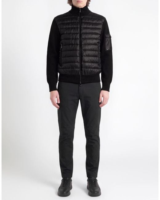 Paul & Shark Black Jacket Virgin Wool, Acrylic, Nylon for men