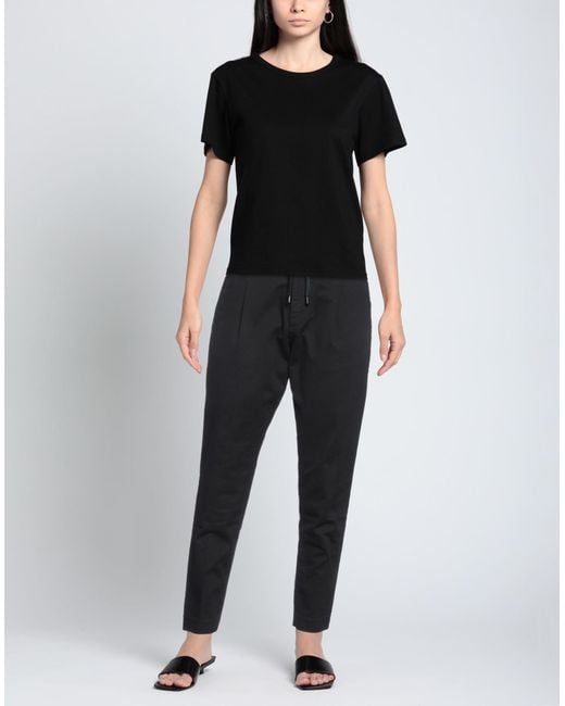 Cruna Black Midnight Pants Cotton, Elastane