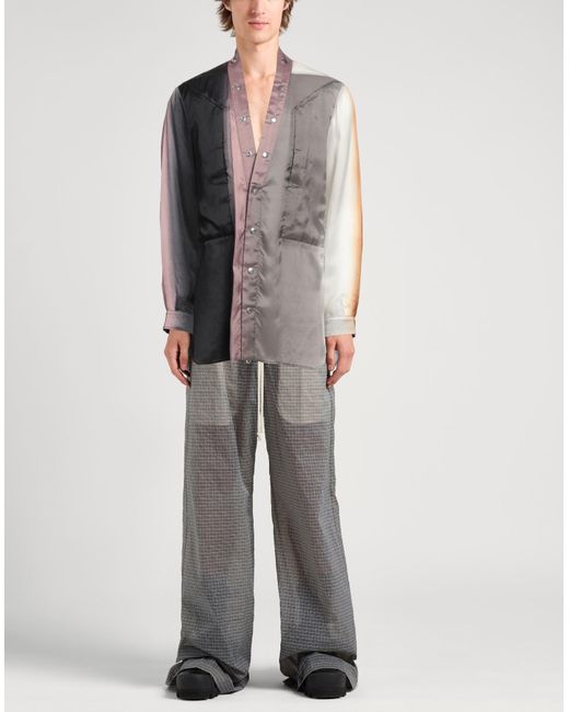 Camicia di Rick Owens in Gray da Uomo