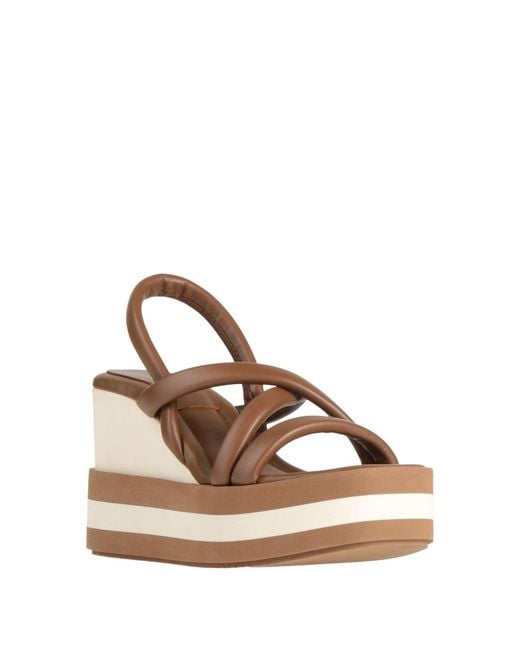 Paloma Barceló Brown Sandals