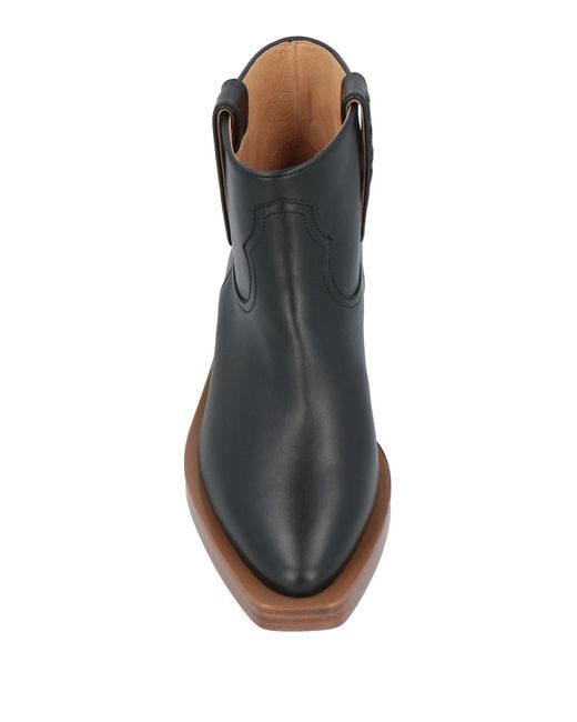 Gabriela Hearst Black Ankle Boots