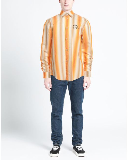 Egonlab Orange Shirt for men