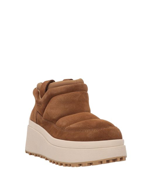 Ash Brown Ankle Boots