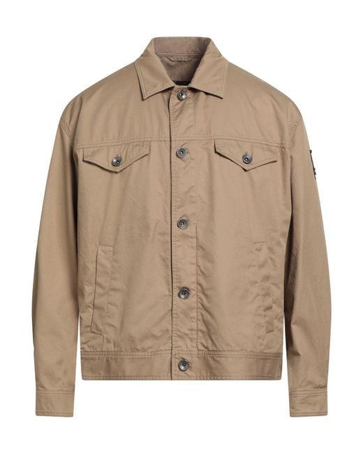 Herno Brown Jacket Cotton for men