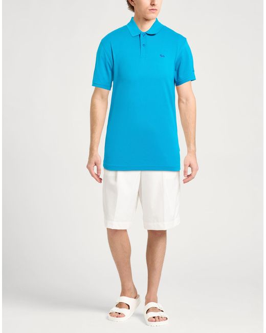 Polo Harmont & Blaine de hombre de color Blue